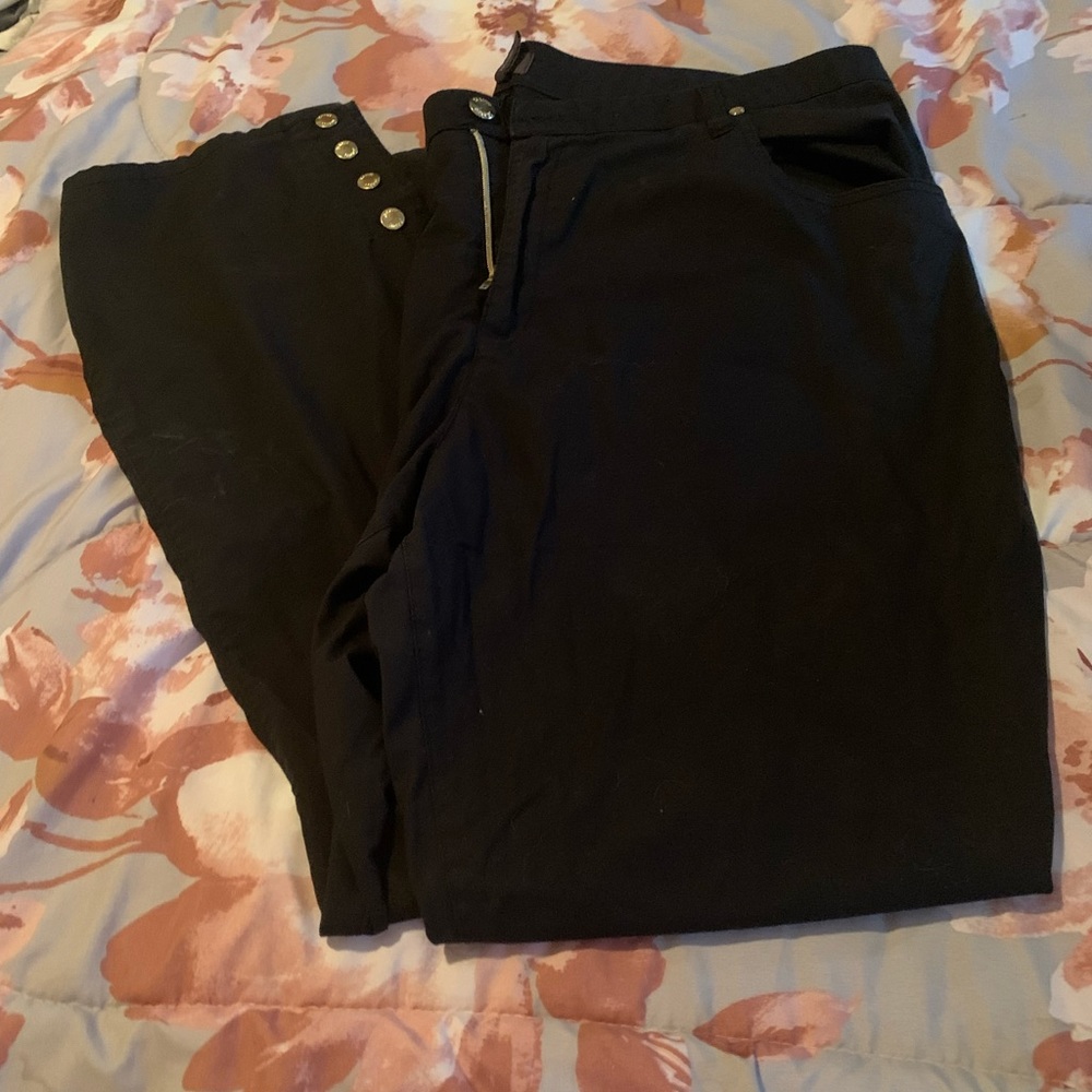 Xl jannuu button waist scrub pants